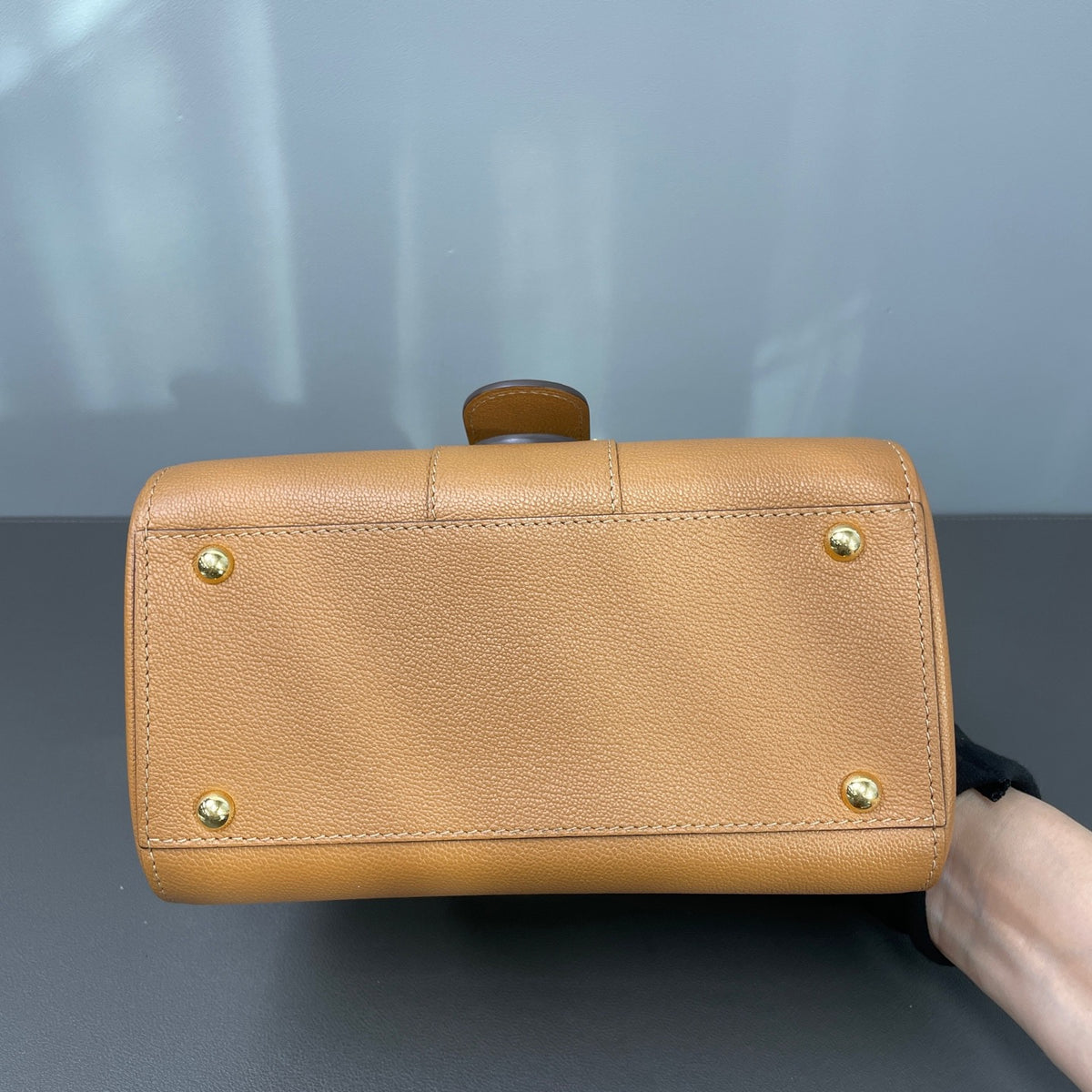 Delvaux - Brilliant - Leather - Camel - (mini)