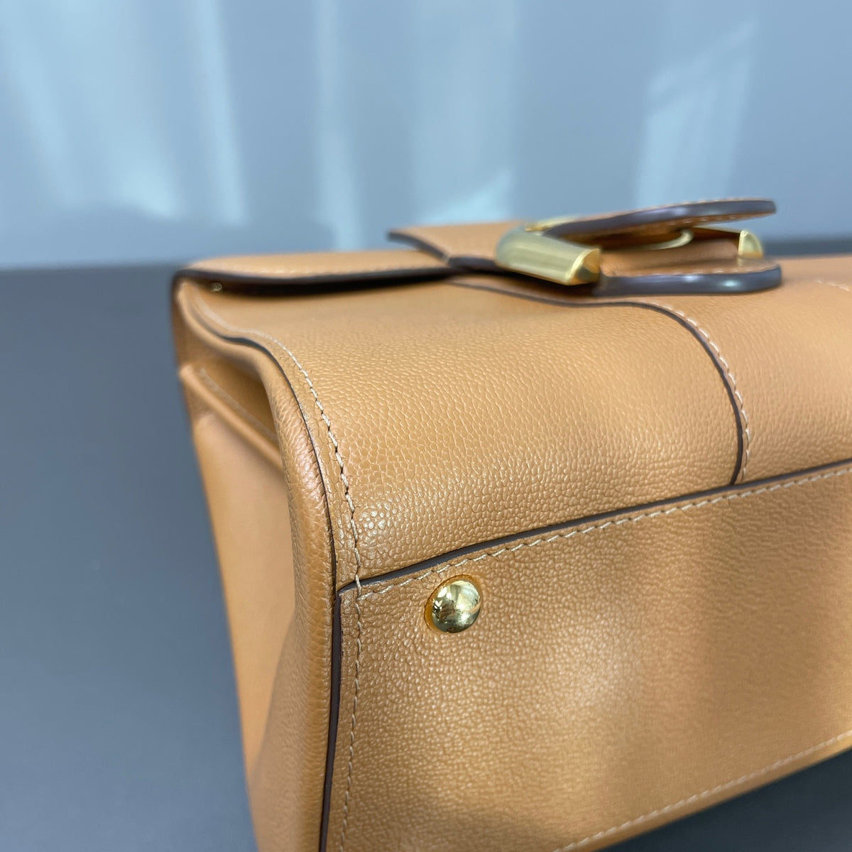 Delvaux - Brilliant - Leather - Camel - (mini)