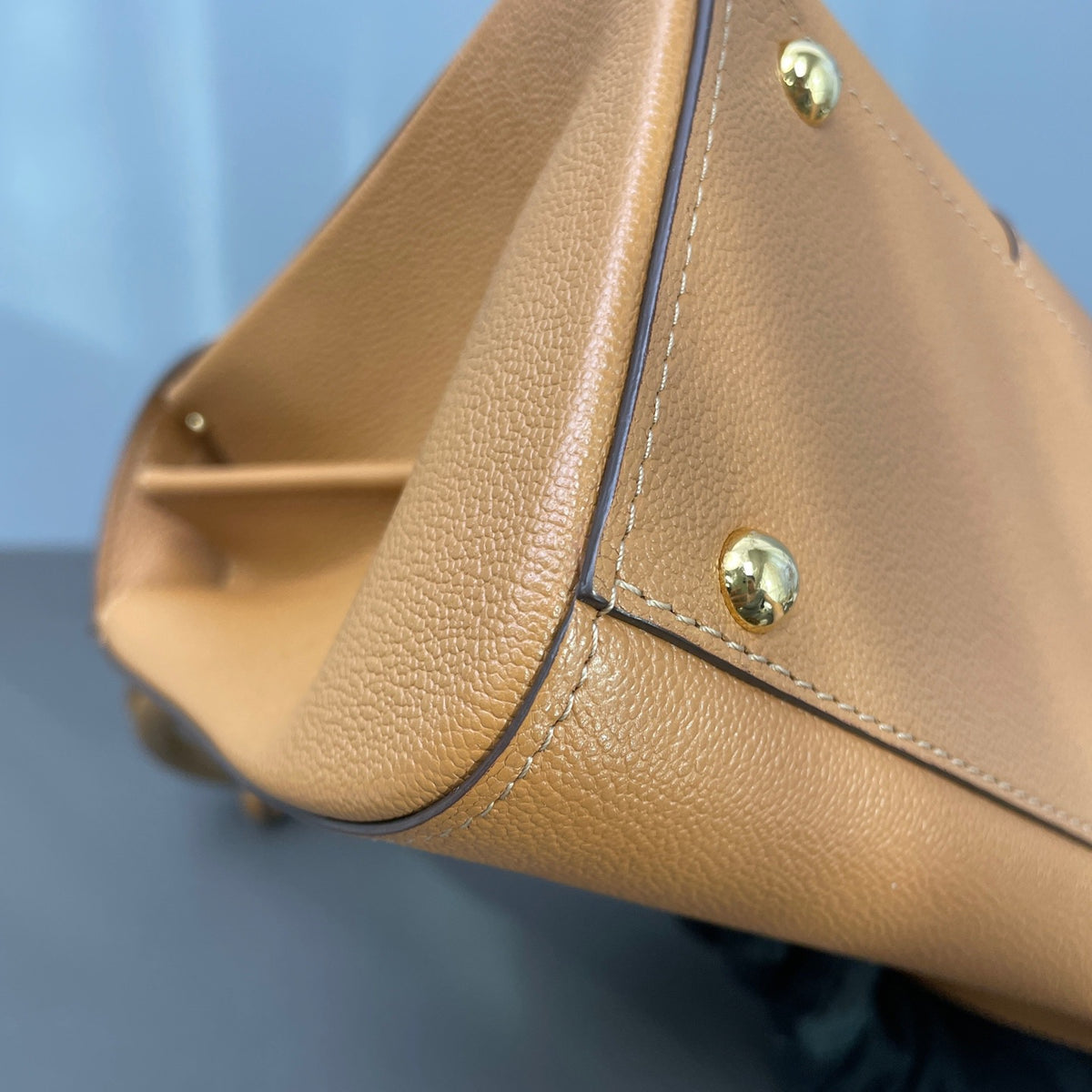 Delvaux - Brilliant - Leather - Camel - (mini)