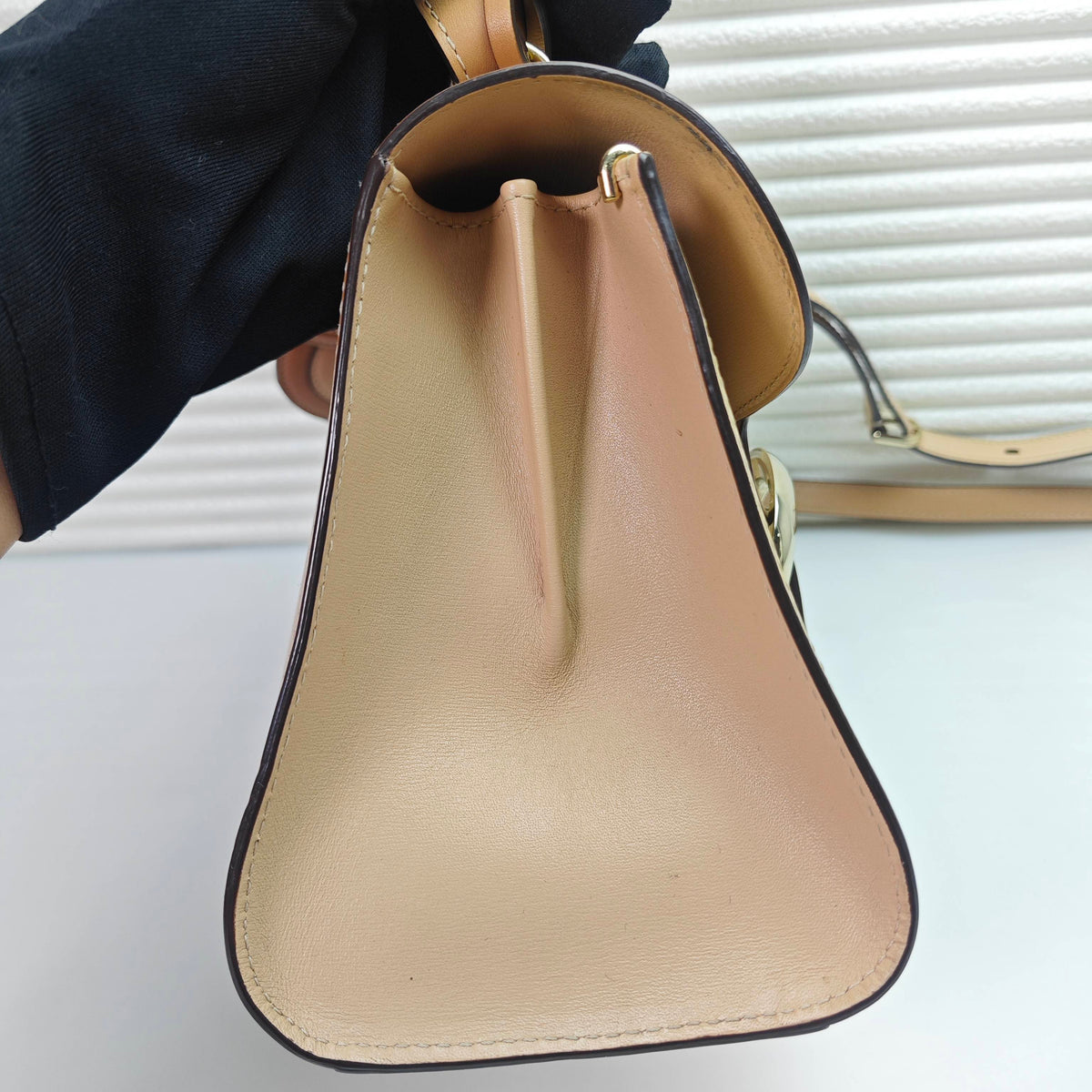 Delvaux - Brilliant - Leather - Camel - (mini)