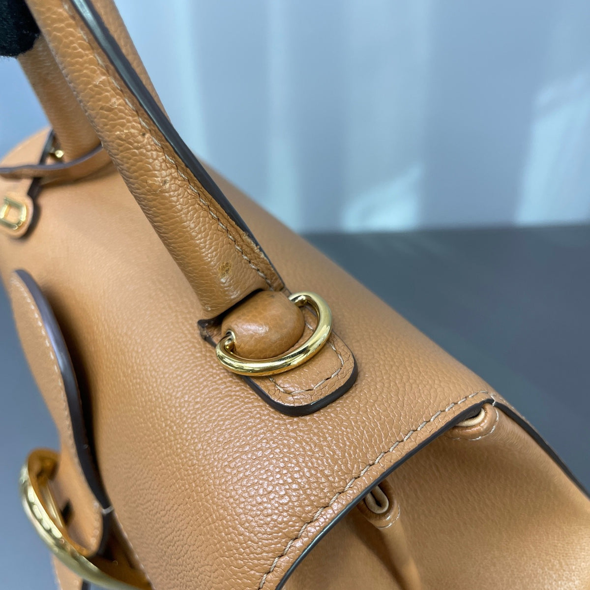 Delvaux - Brilliant - Leather - Camel - (mini)