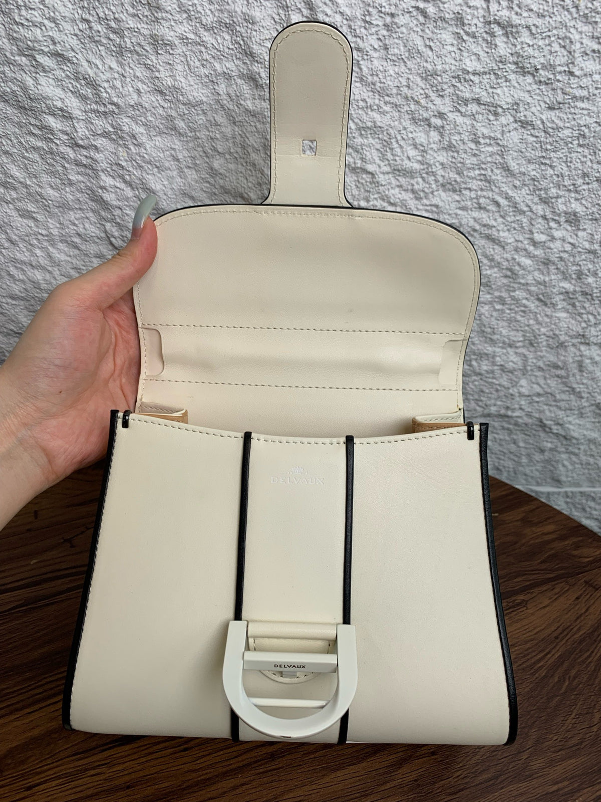 Delvaux - Brilliant - Leather - White - (mini)