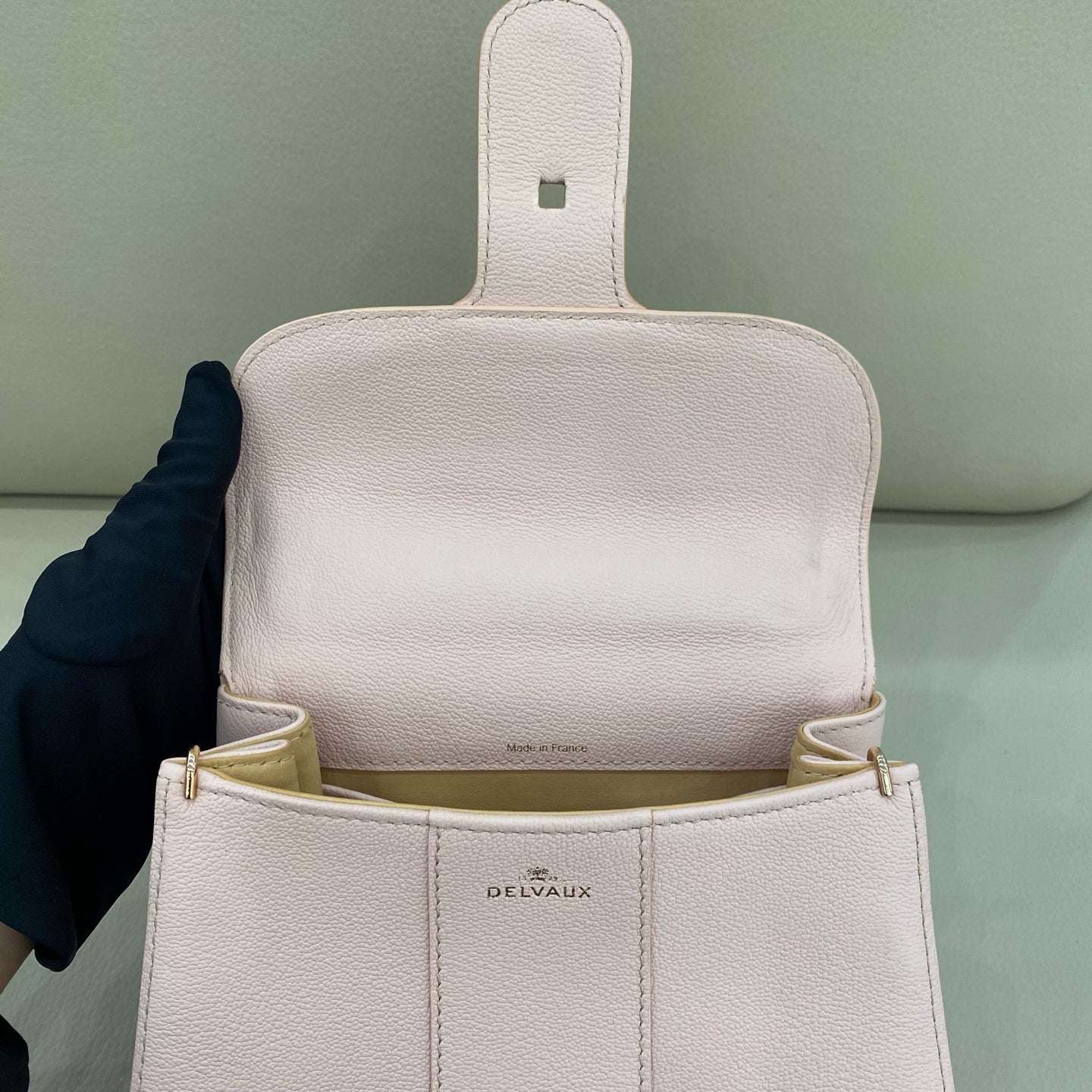 Delvaux - Brilliant Mini - Grained leather - Pink - (mini)