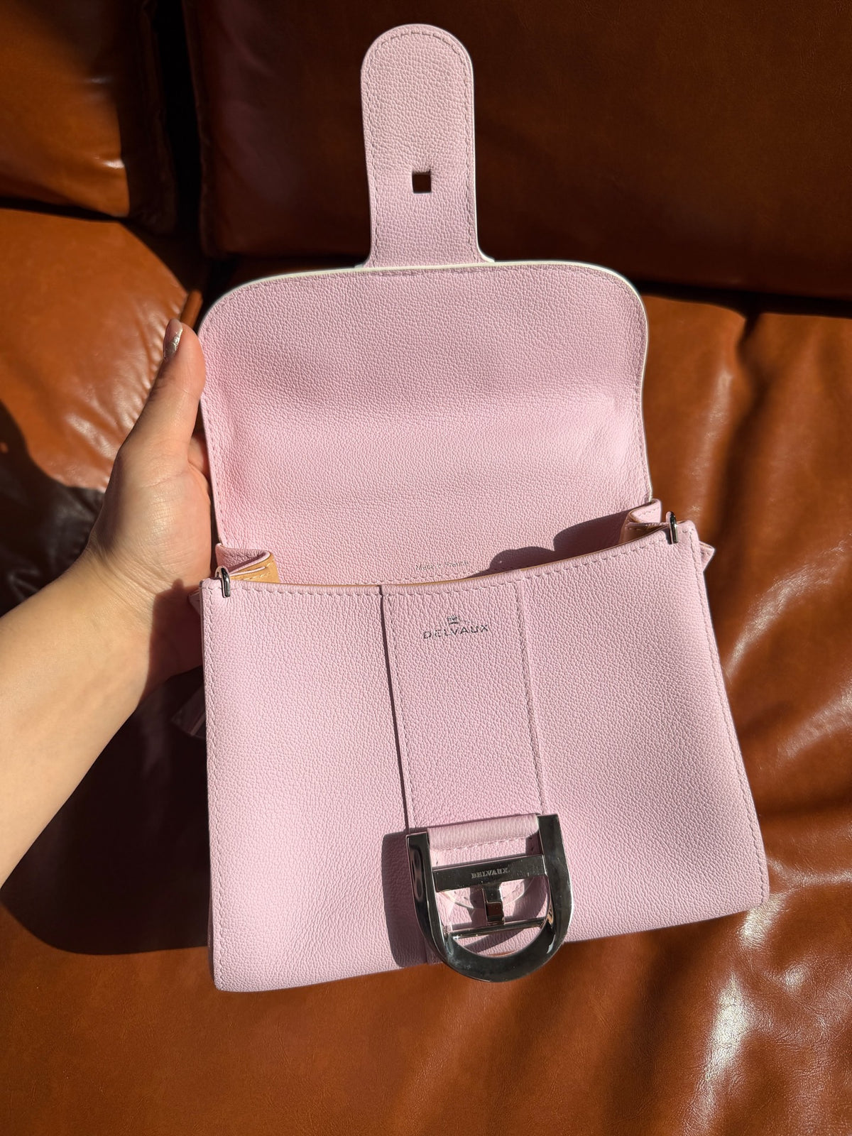 Delvaux - Brilliant Mini - Leather - Pink - (mini)