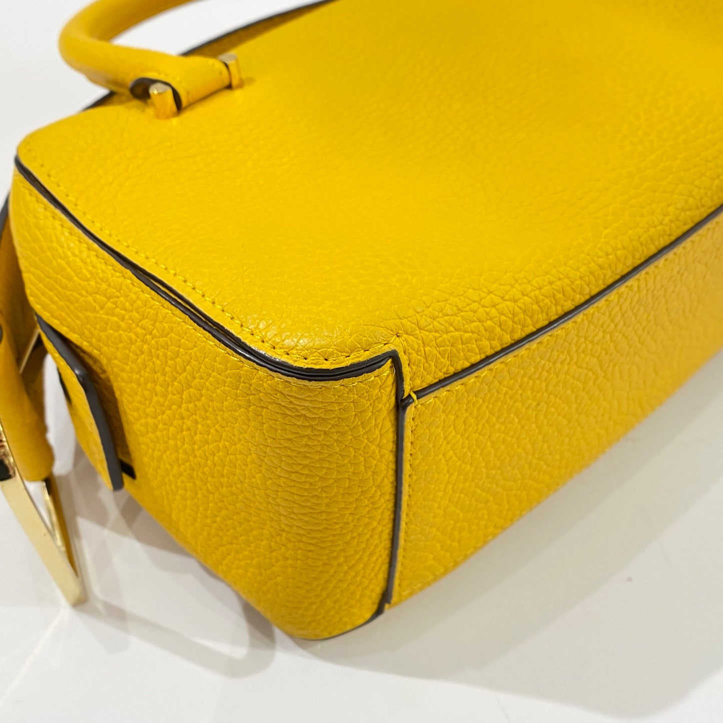 Delvaux - Cool Box - Grained leather - Yellow - (Mini)