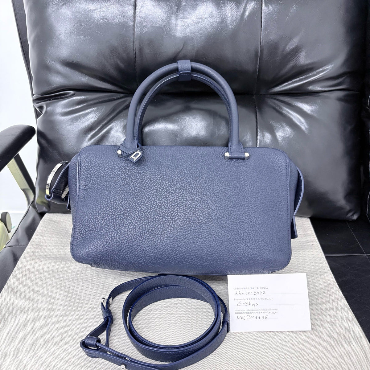 Delvaux - Cool Box - Leather - Blue - (small)