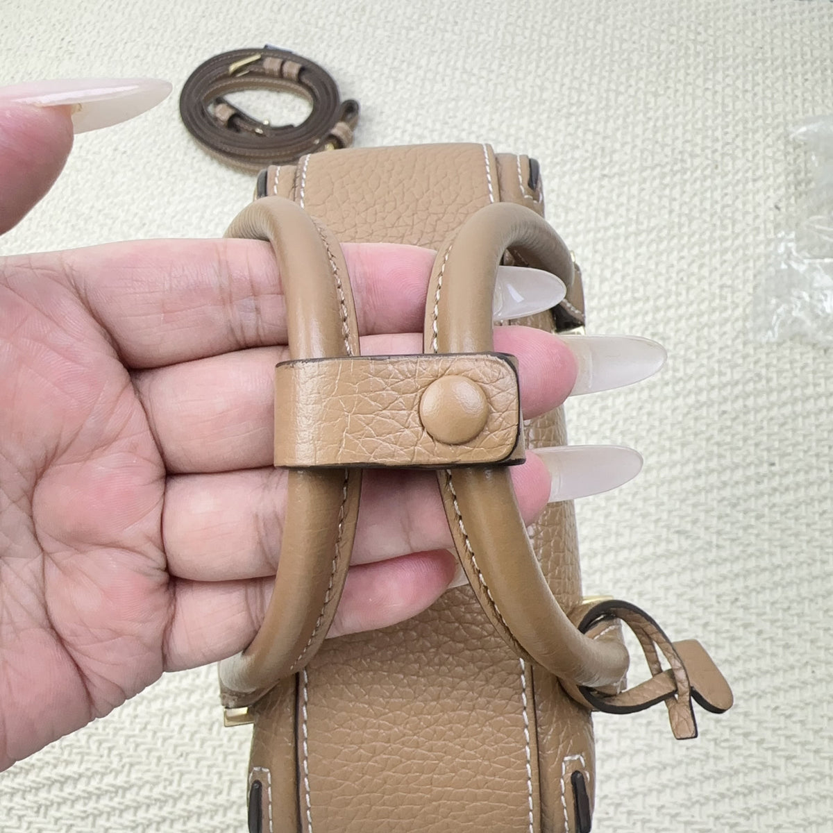 Delvaux - Cool Box Mini - Leather - Camel - (mini)