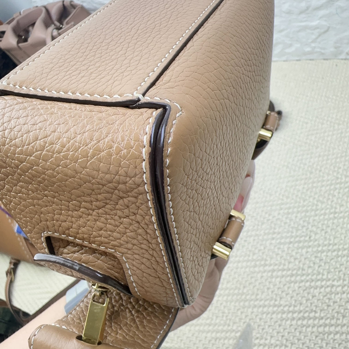 Delvaux - Cool Box Mini - Leather - Camel - (mini)