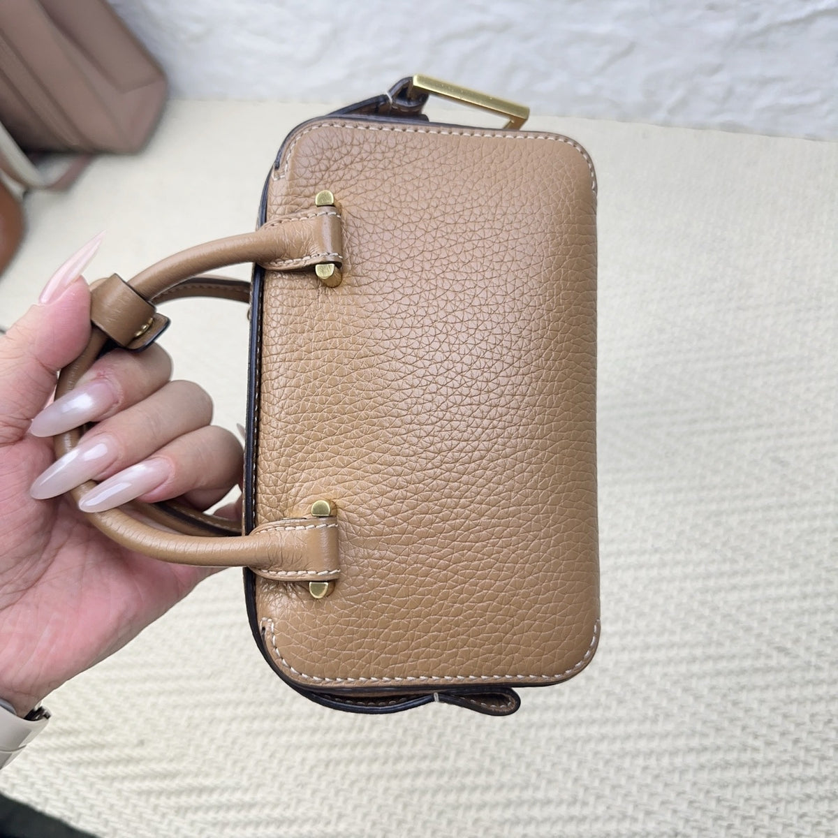 Delvaux - Cool Box Mini - Leather - Camel - (mini)