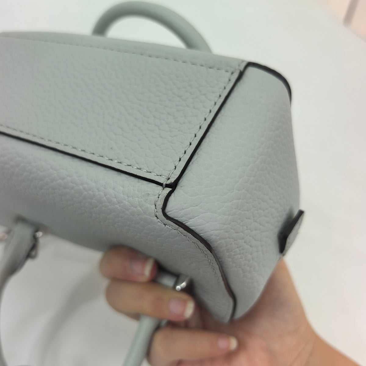Delvaux - Cool Box Mini - Leather - Grey - (mini)