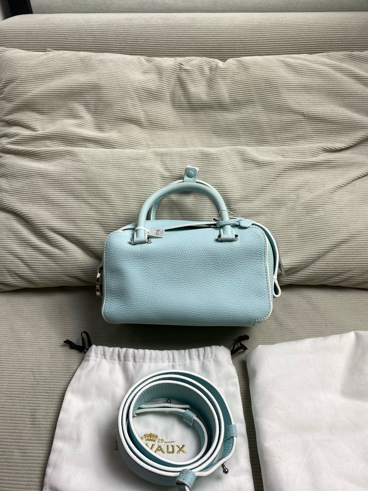 Delvaux - Coolbox Nano - Leather - Blue - (mini)