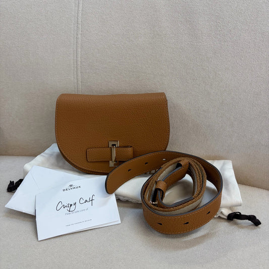 Delvaux - Le Mutin Small - Leather - Brown - (small)