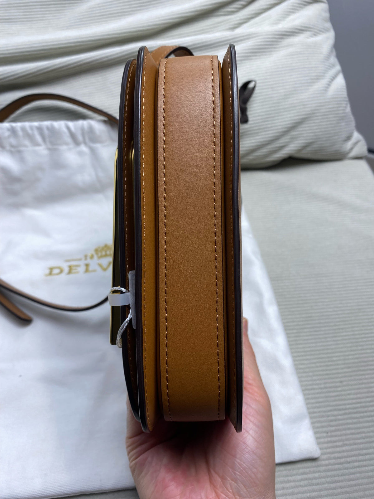 Delvaux - Lingot Small - Leather - Brown - (small)