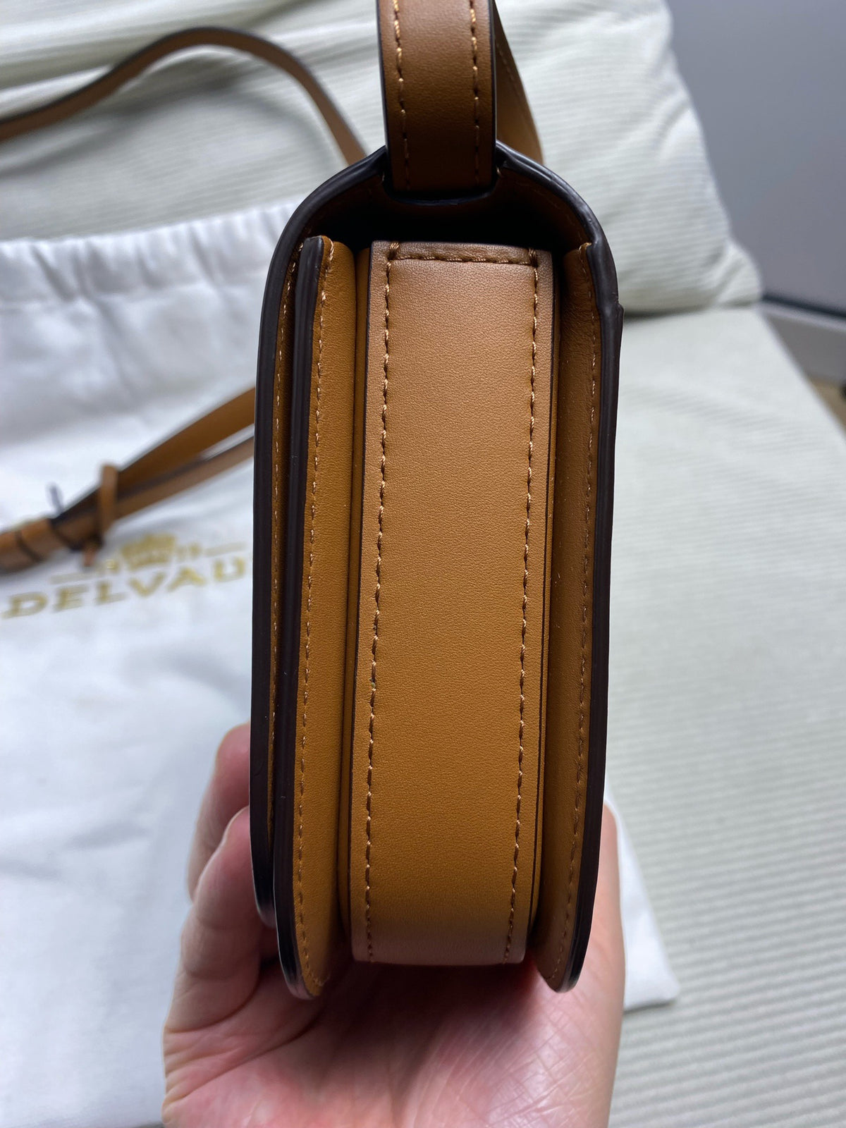Delvaux - Lingot Small - Leather - Brown - (small)