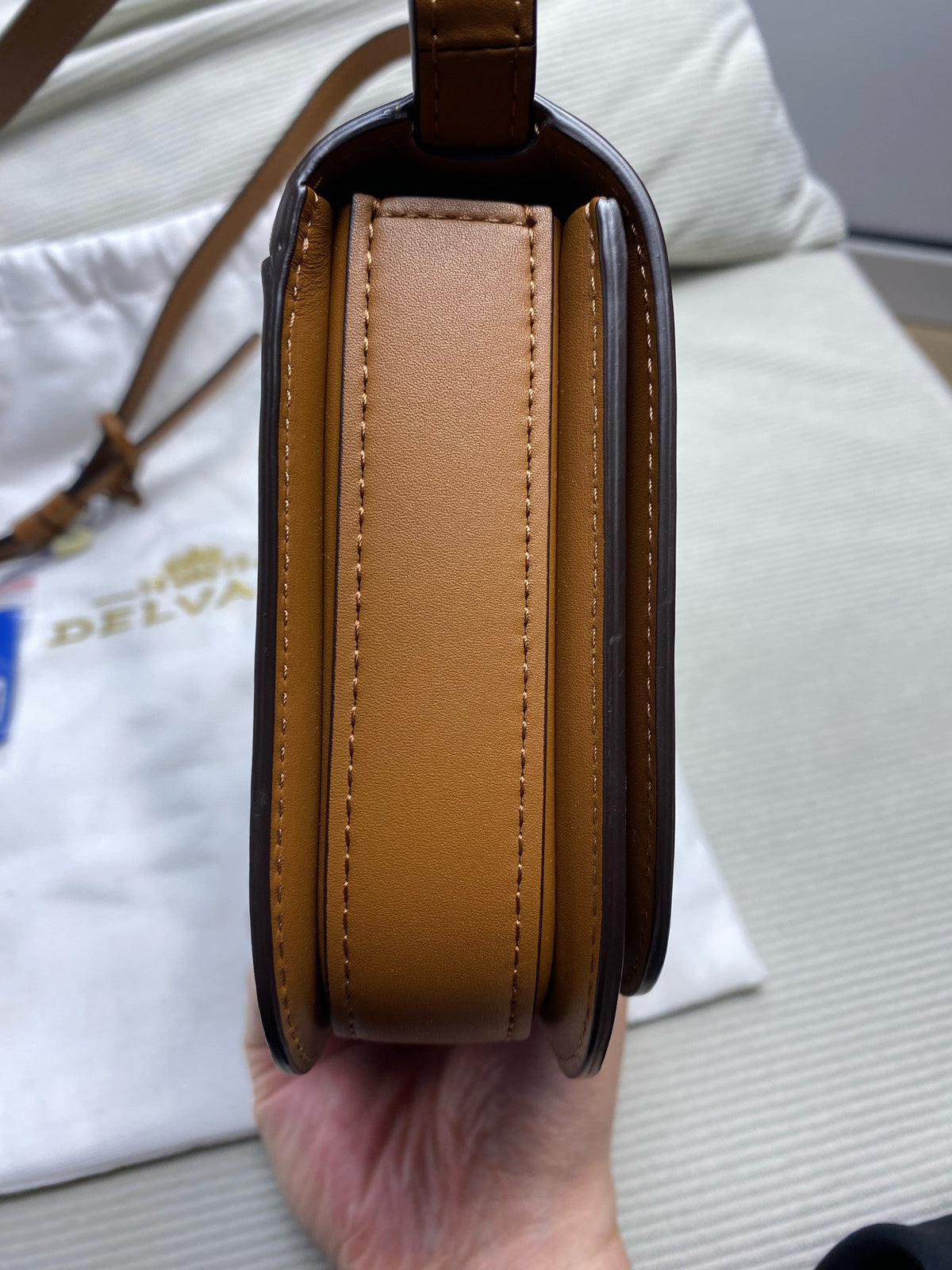 Delvaux - Lingot Small - Leather - Brown - (small)