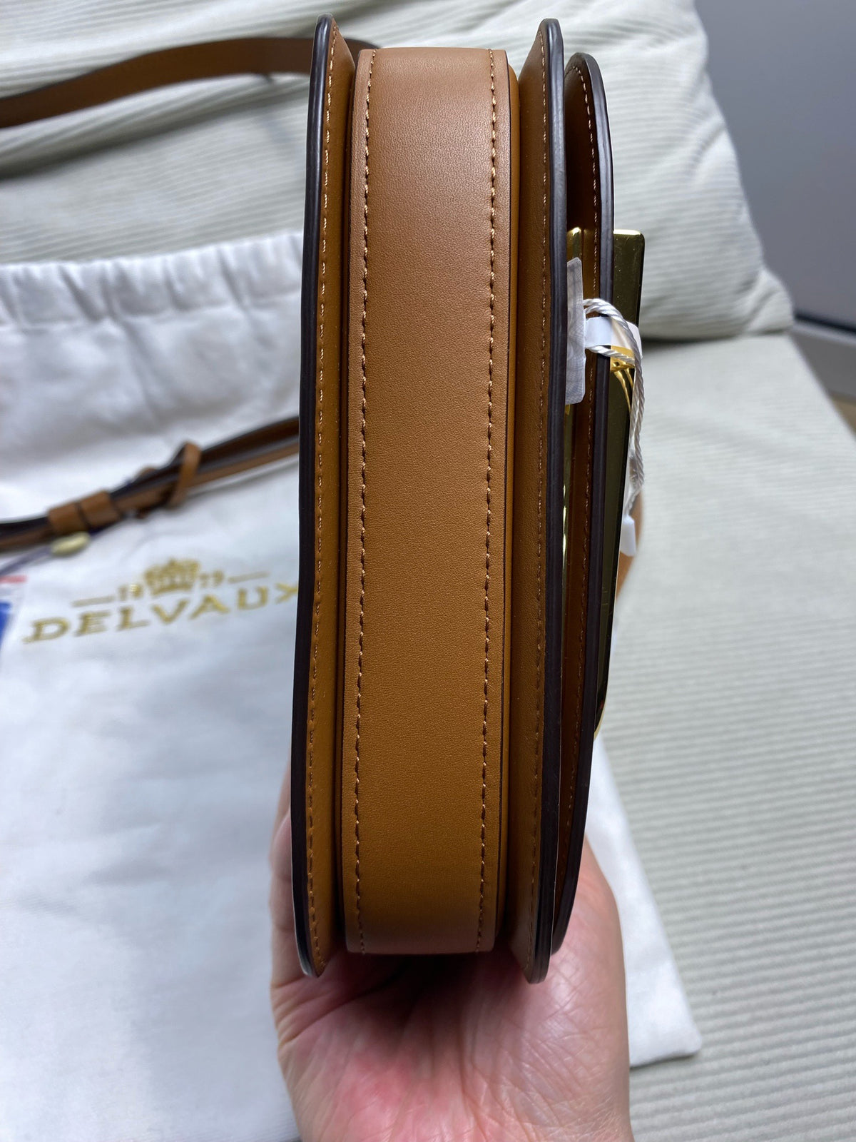 Delvaux - Lingot Small - Leather - Brown - (small)