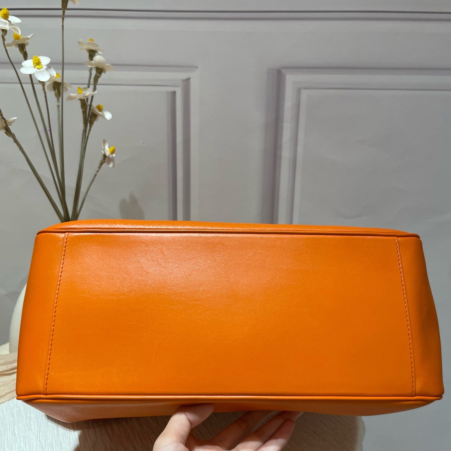 Delvaux - Louise - Leather - Orange - (medium)