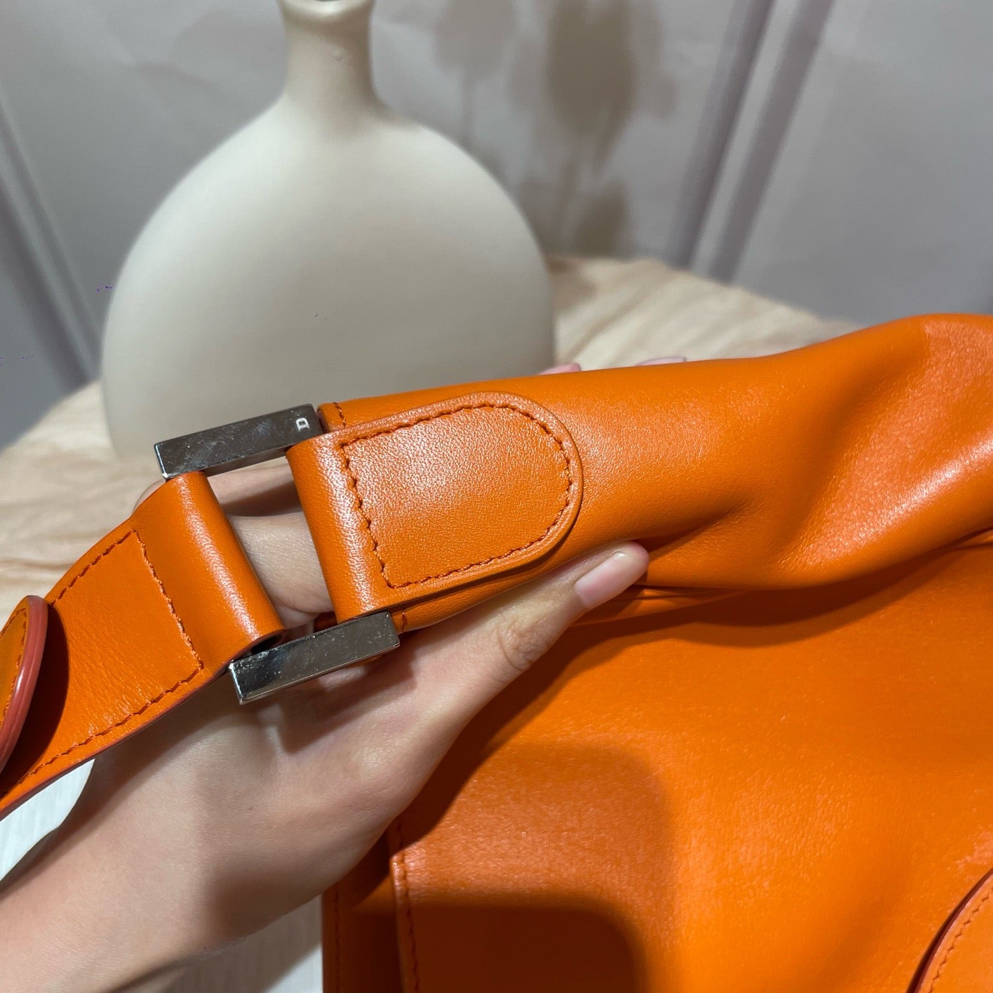 Delvaux - Louise - Leather - Orange - (medium)