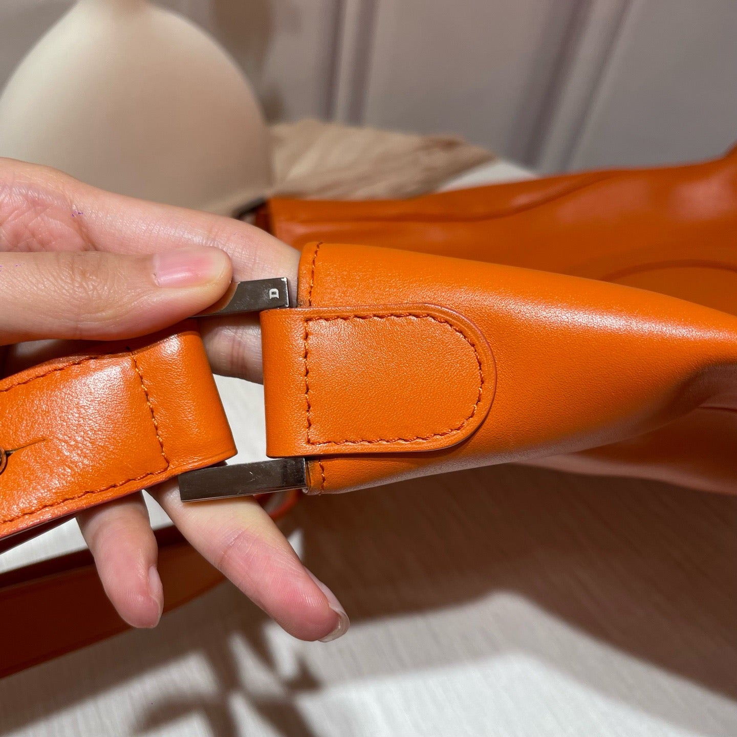 Delvaux - Louise - Leather - Orange - (medium)