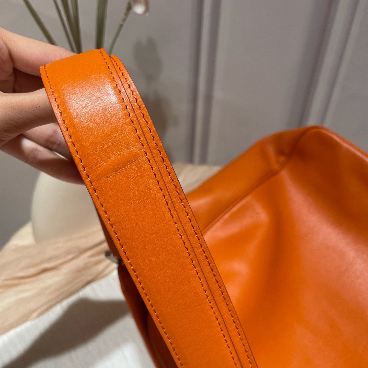 Delvaux - Louise - Leather - Orange - (medium)