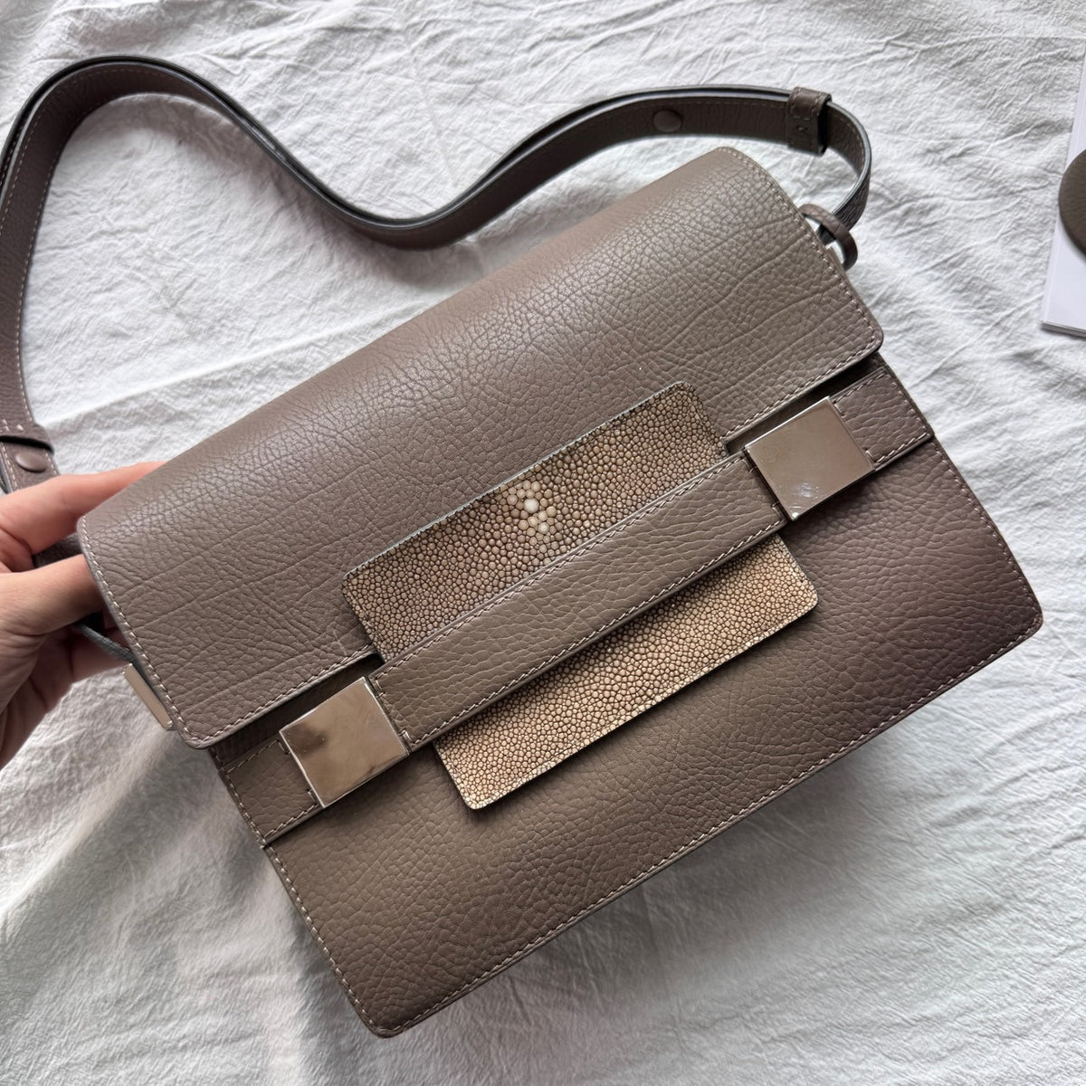 Delvaux - Madame - Leather - Grey - (Medium)