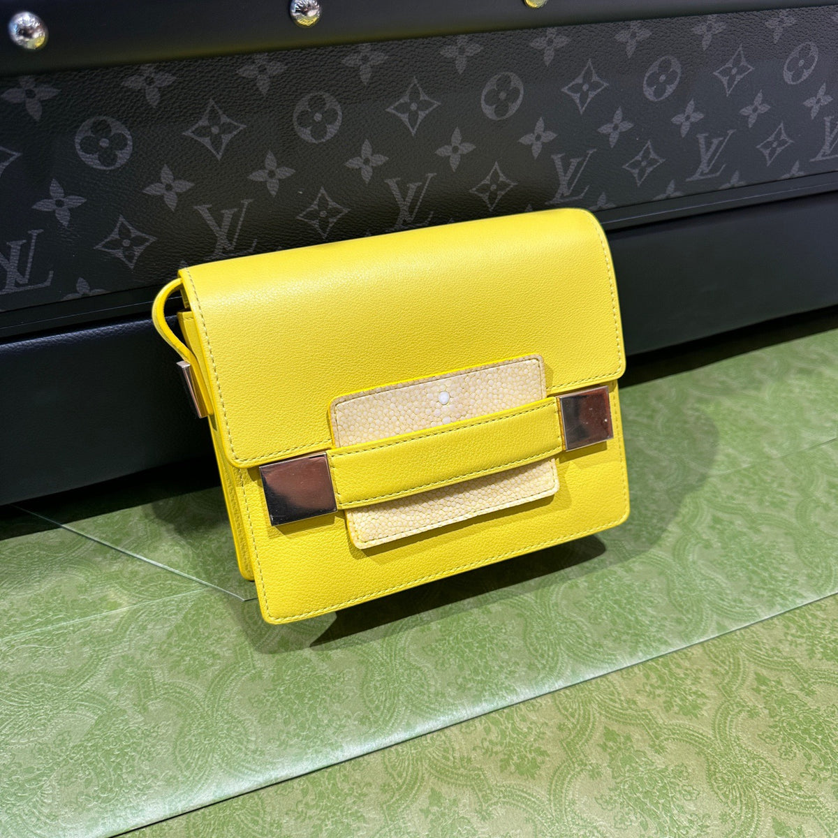 Delvaux - Madame Mini - Leather - Yellow - (mini)