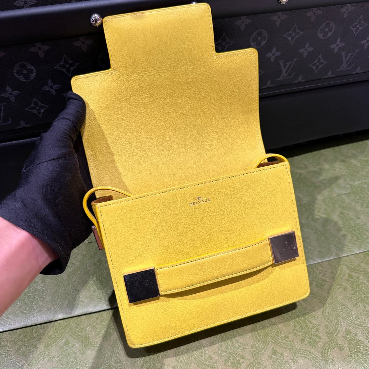 Delvaux - Madame Mini - Leather - Yellow - (mini)