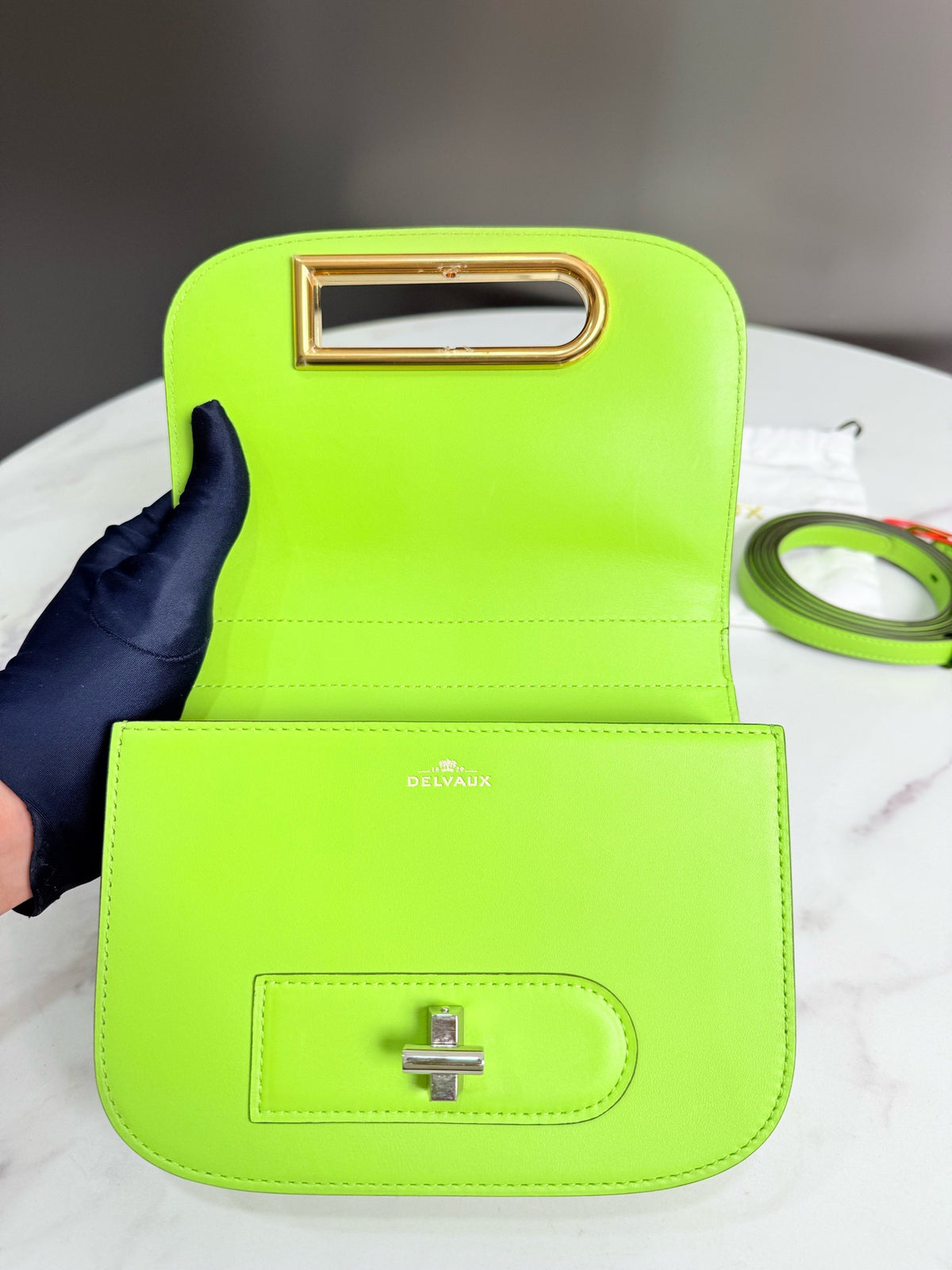 Delvaux - Pin Mini - Leather - Green - (small)
