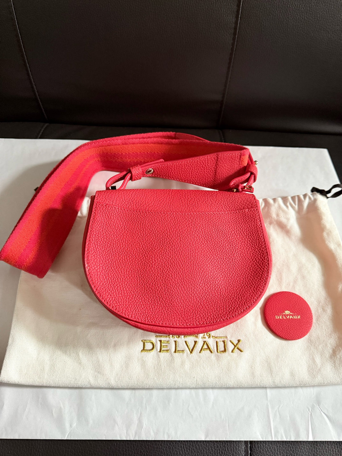 Delvaux - Pin Pouch - Leather - Pink - (small)