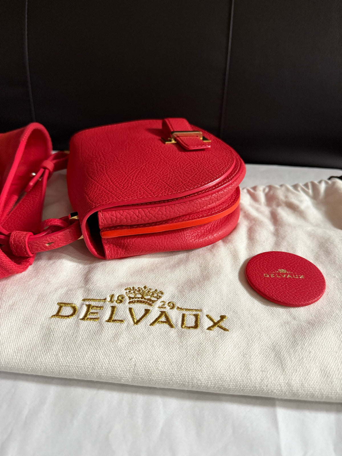 Delvaux - Pin Pouch - Leather - Pink - (small)