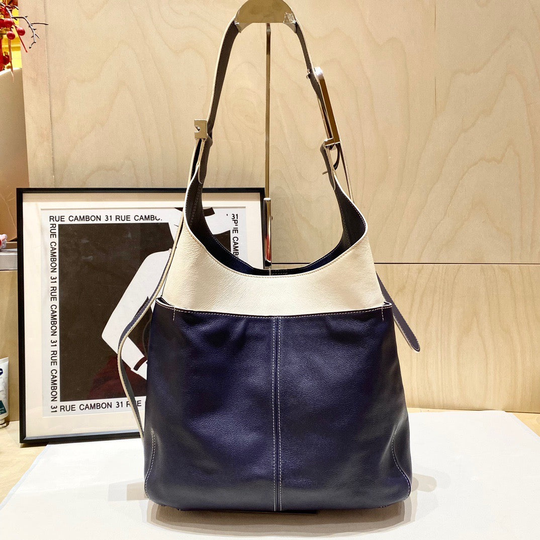 Delvaux - So Cool - Leather - Blue - (Medium)