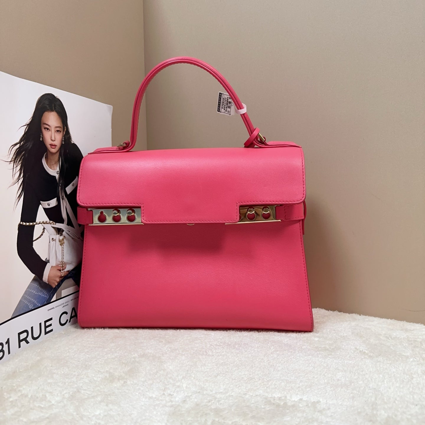 Delvaux - Tempête Classic - Smooth leather - Pink - (Medium)