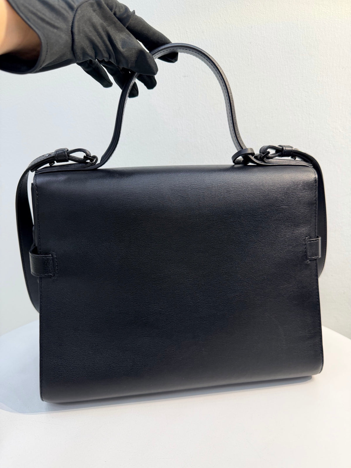 Delvaux - Tempete Large - Leather - Black - (large)