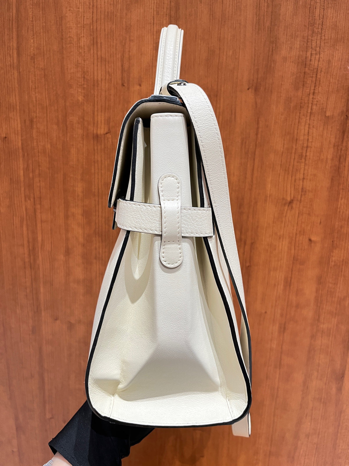 Delvaux - Tempete Large - Leather - White - (large)
