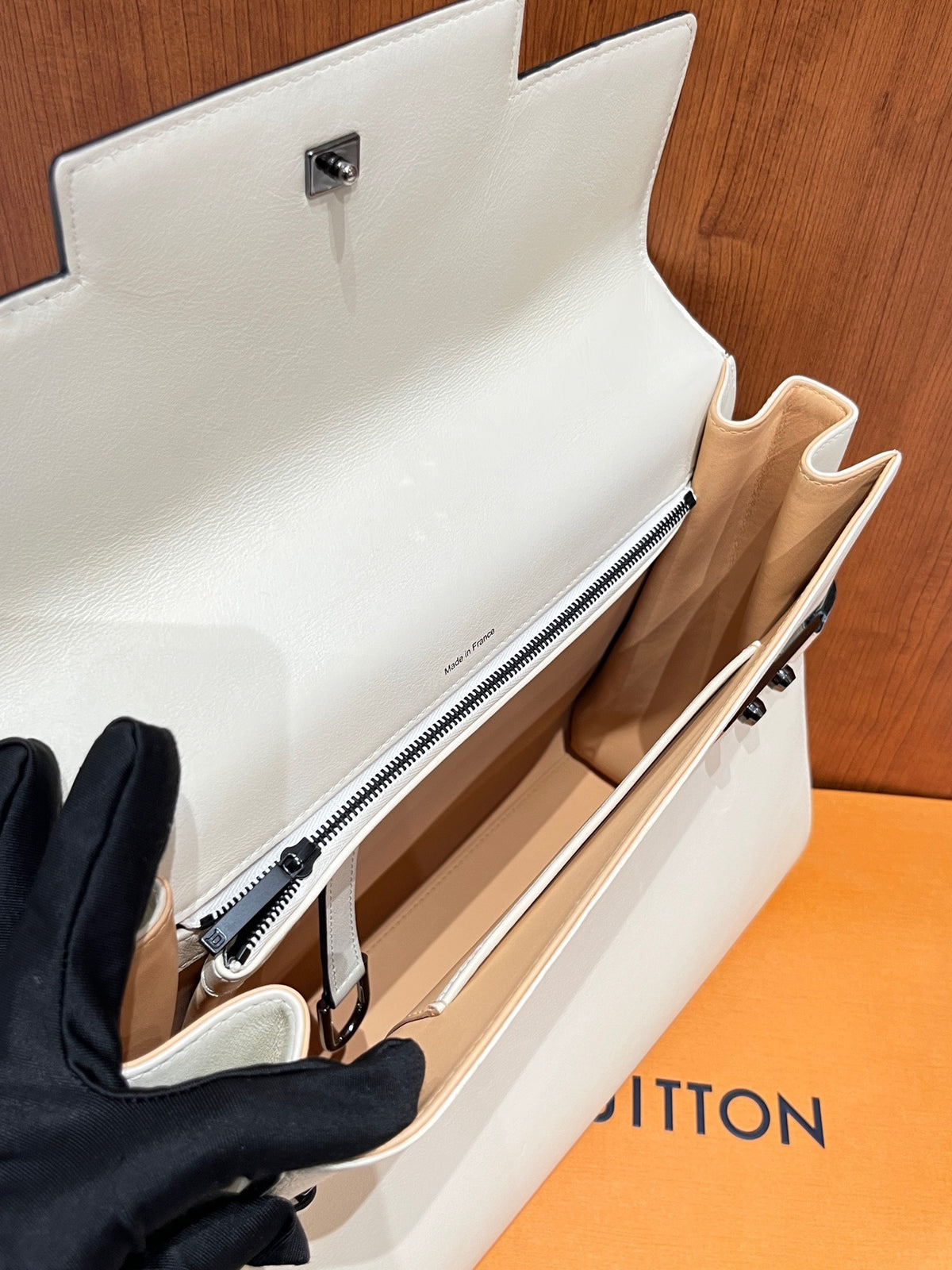 Delvaux - Tempete Large - Leather - White - (large)