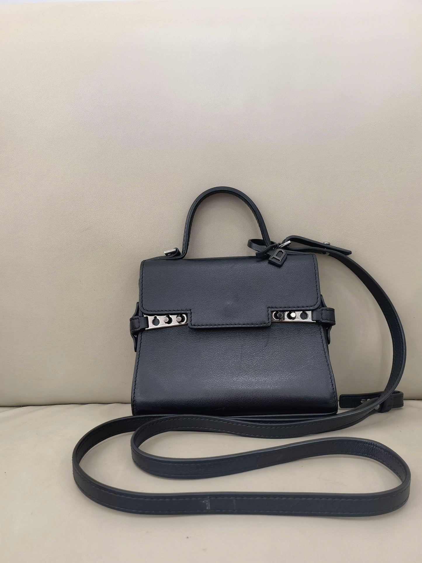 Delvaux - Tempete - Leather - Black - (mini)