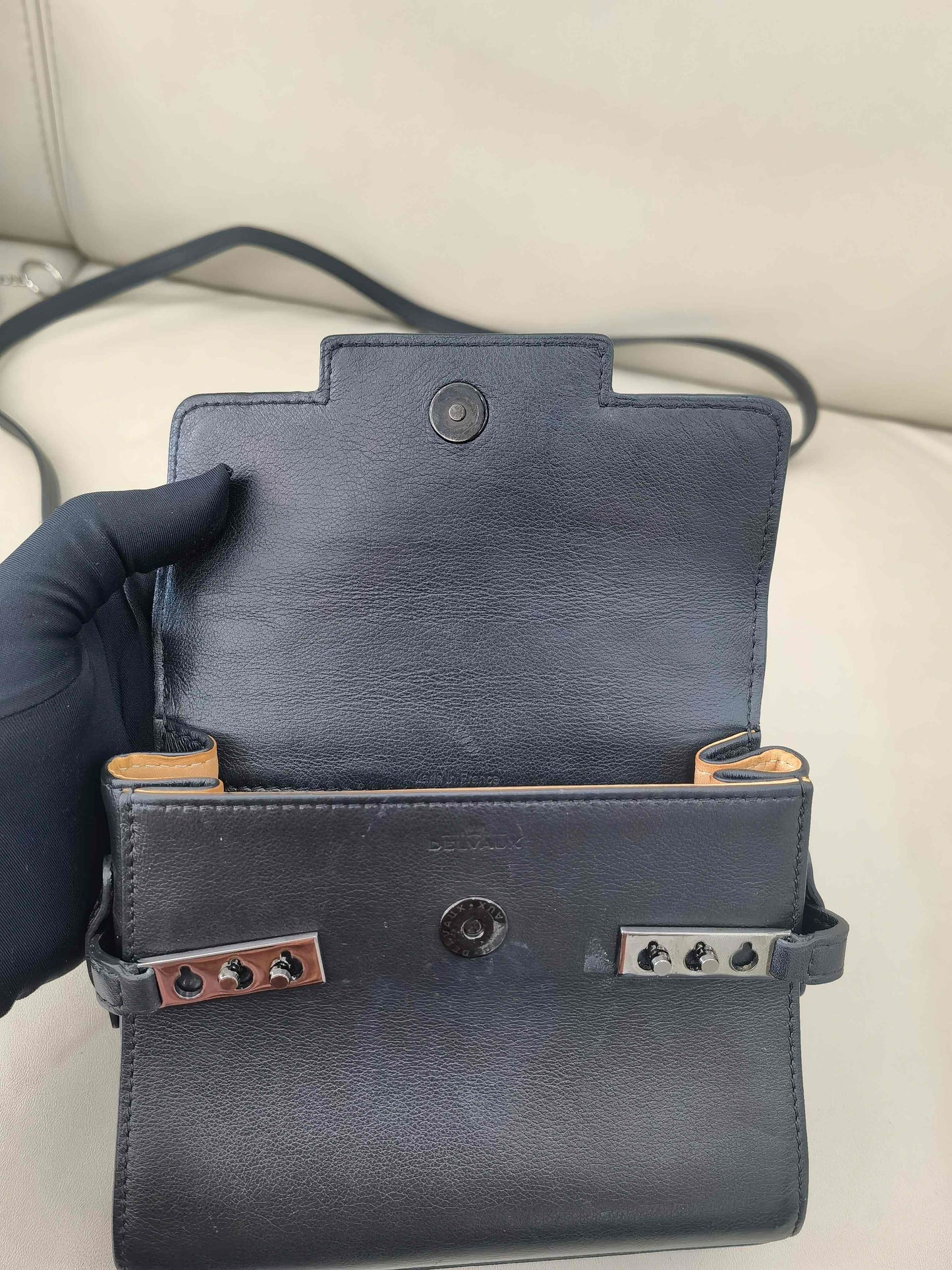 Delvaux - Tempete - Leather - Black - (mini)
