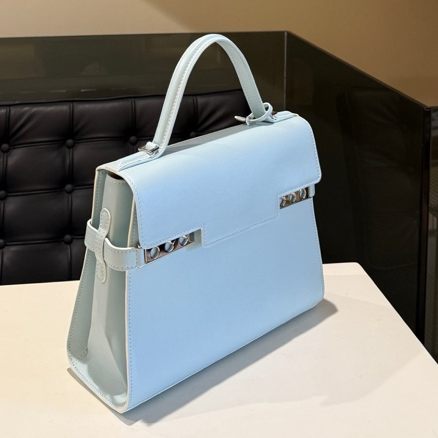 Delvaux - Tempete - Leather - Blue - (medium)