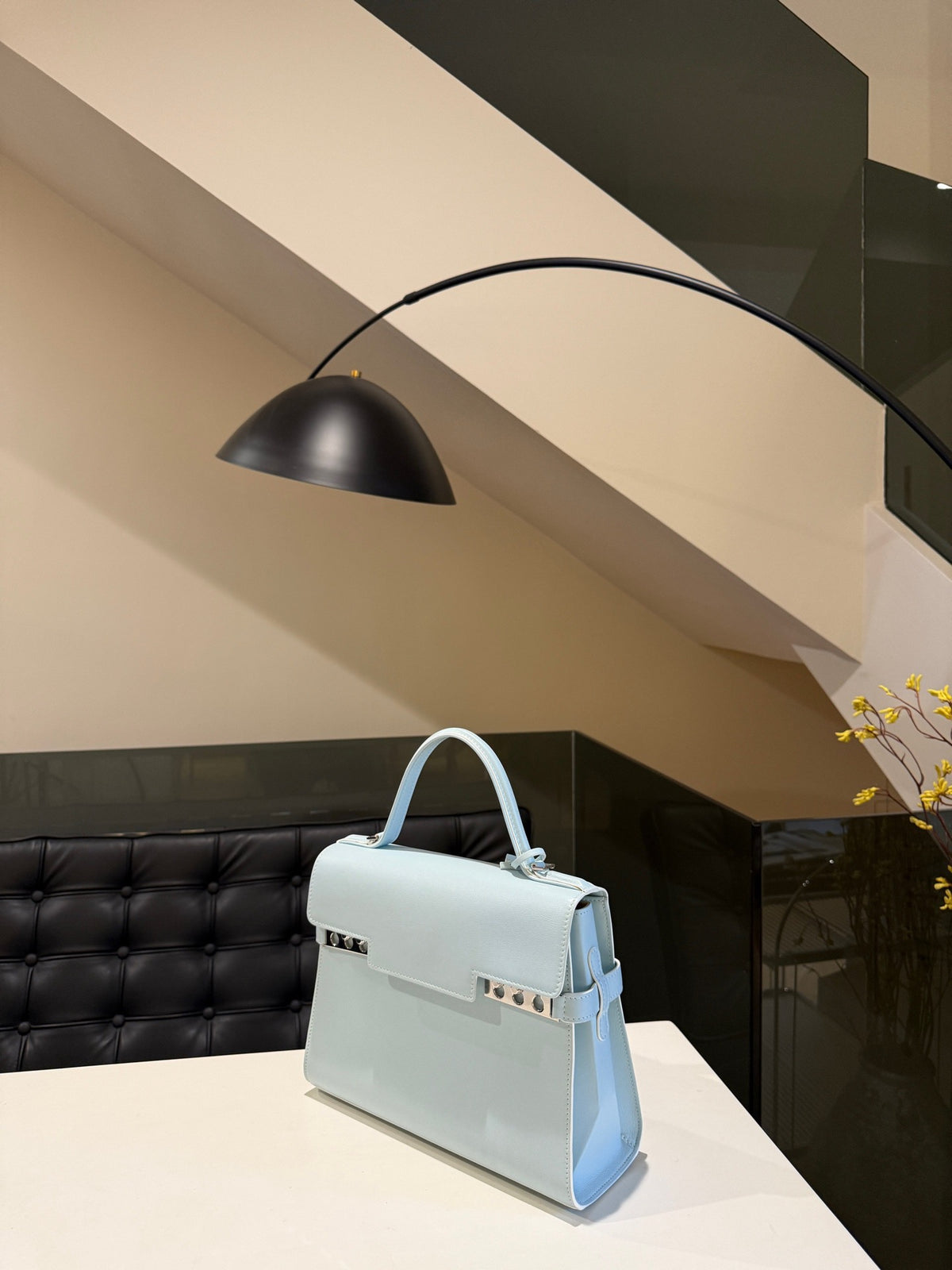 Delvaux - Tempete - Leather - Blue - (medium)