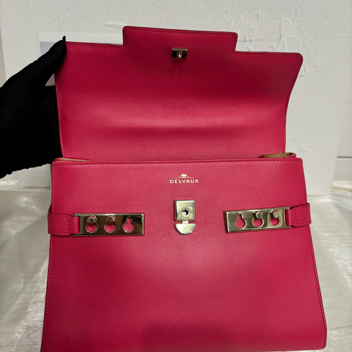 Delvaux - Tempete - Leather - Pink