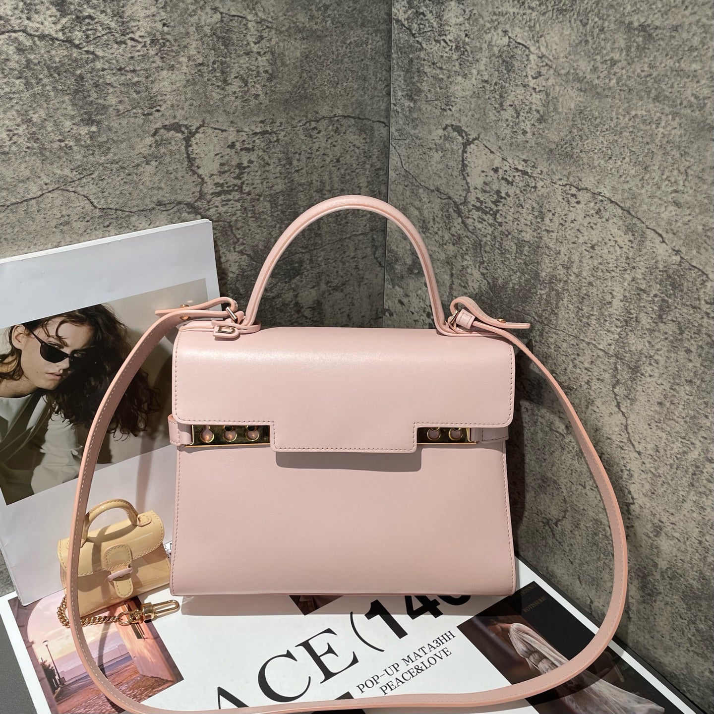 Delvaux - Tempête - Leather - Pink - (Medium)