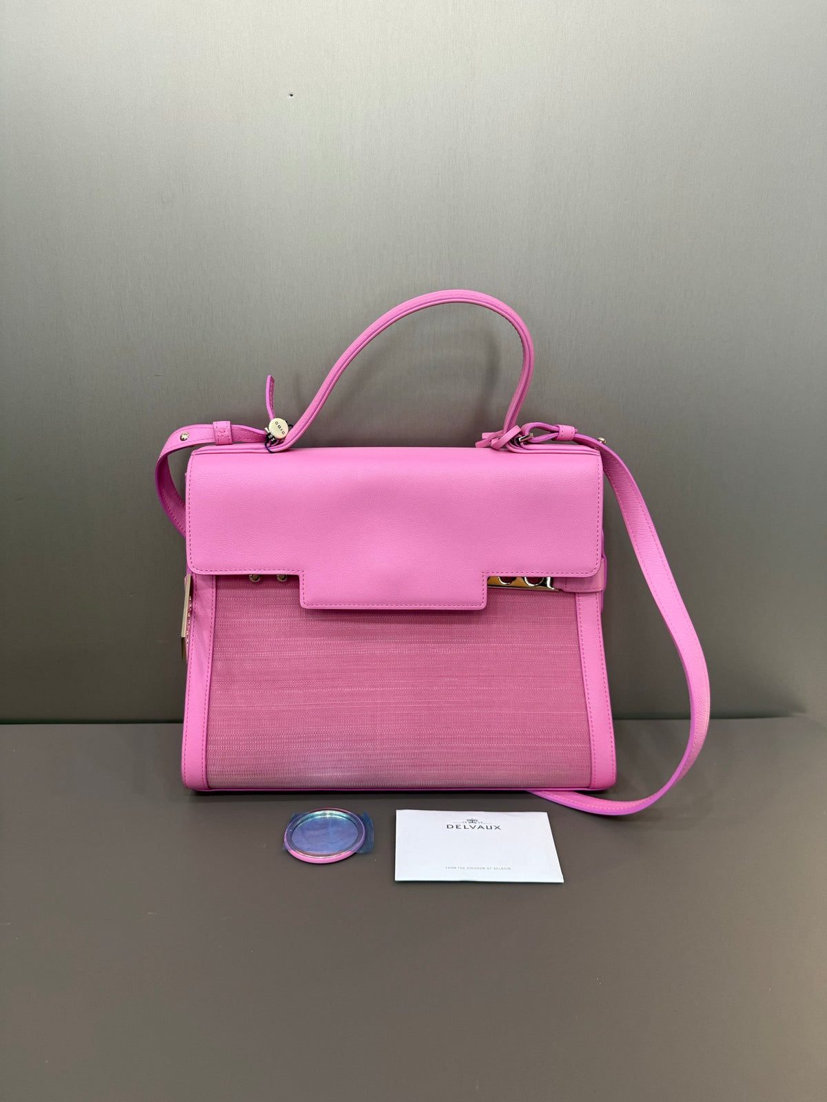 Delvaux - Tempete - Leather - Pink - (medium)