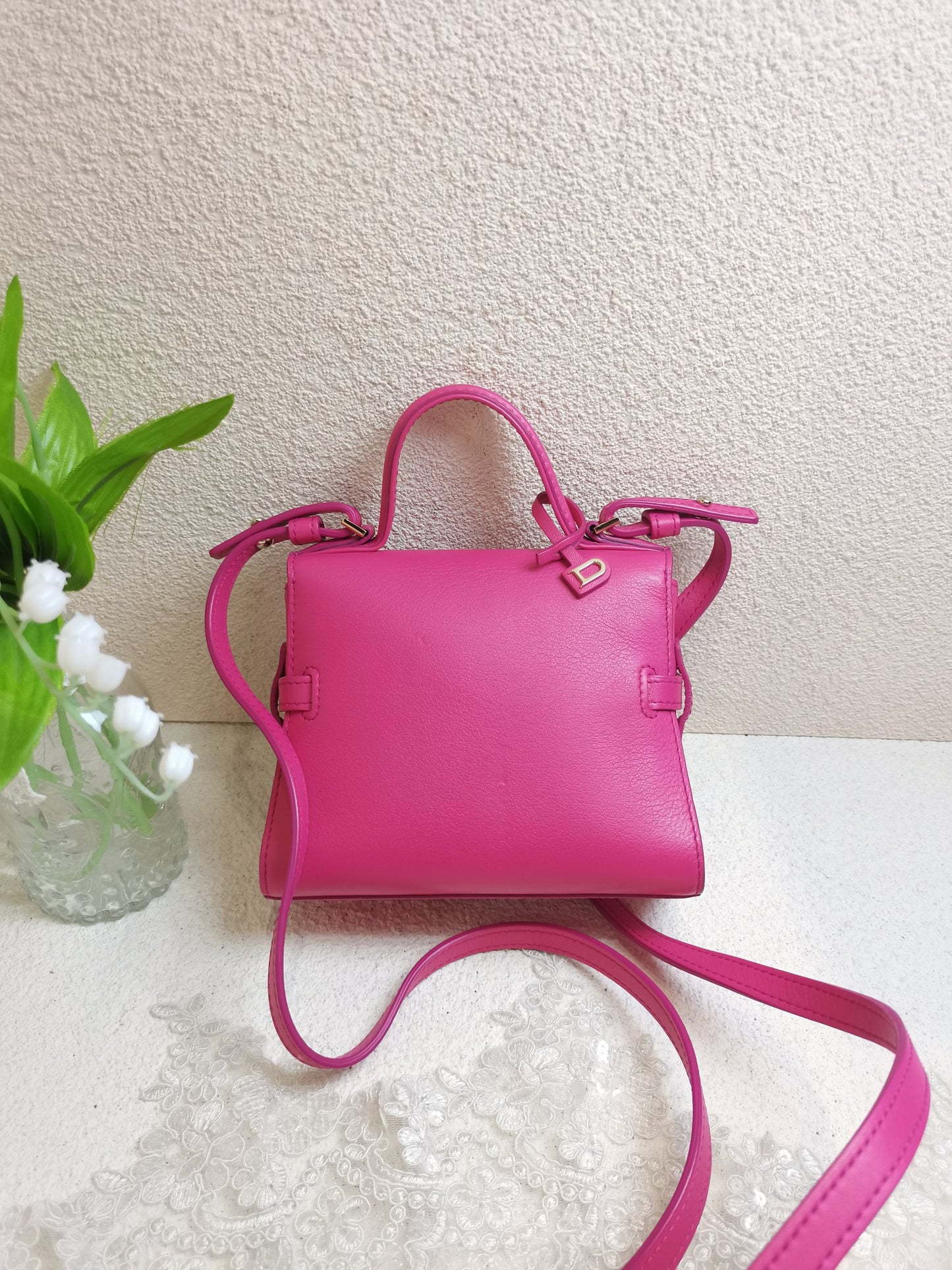 Delvaux - Tempete - Leather - Pink - (mini)