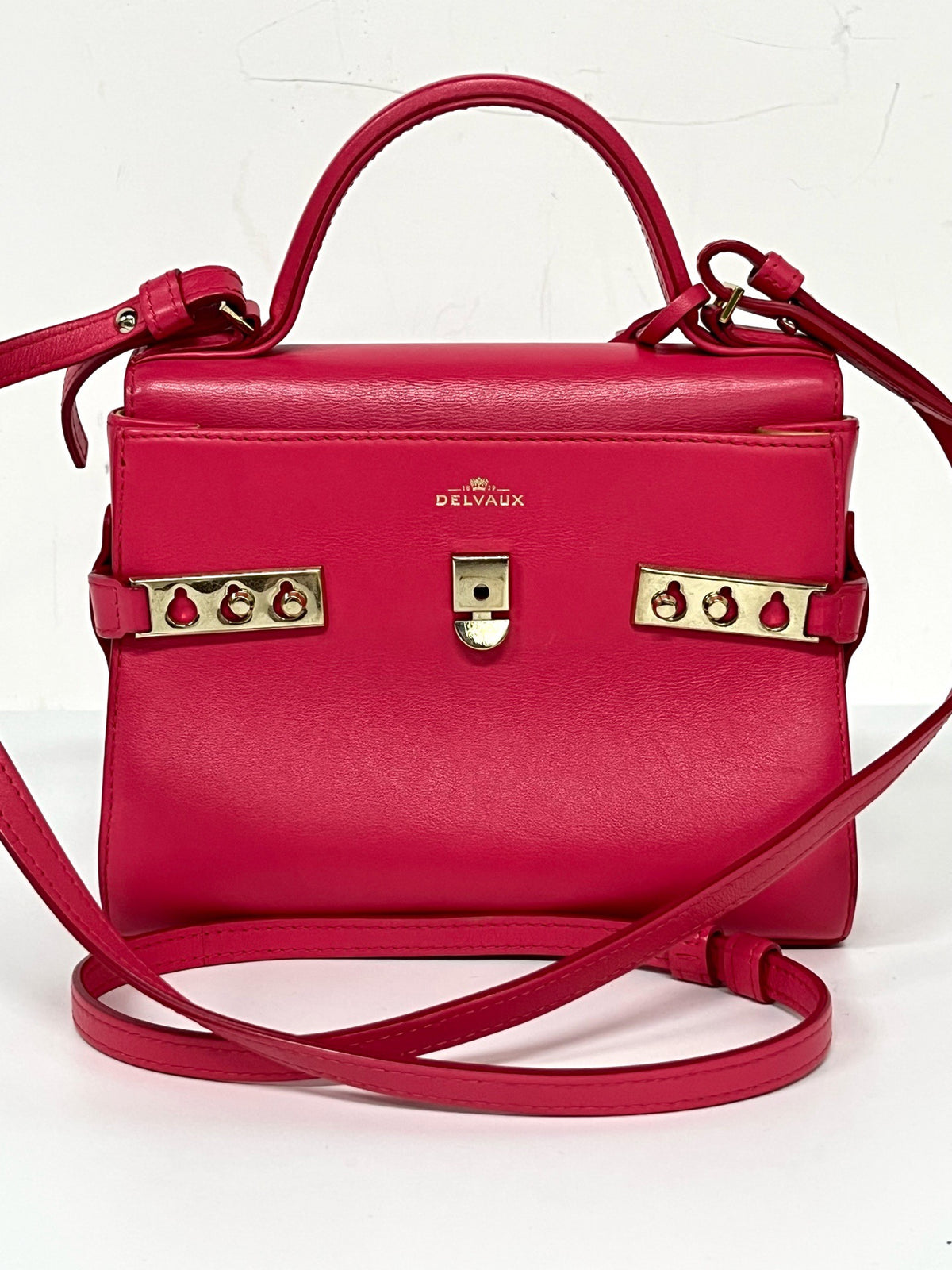 Delvaux - Tempete - Leather - Pink - (small)