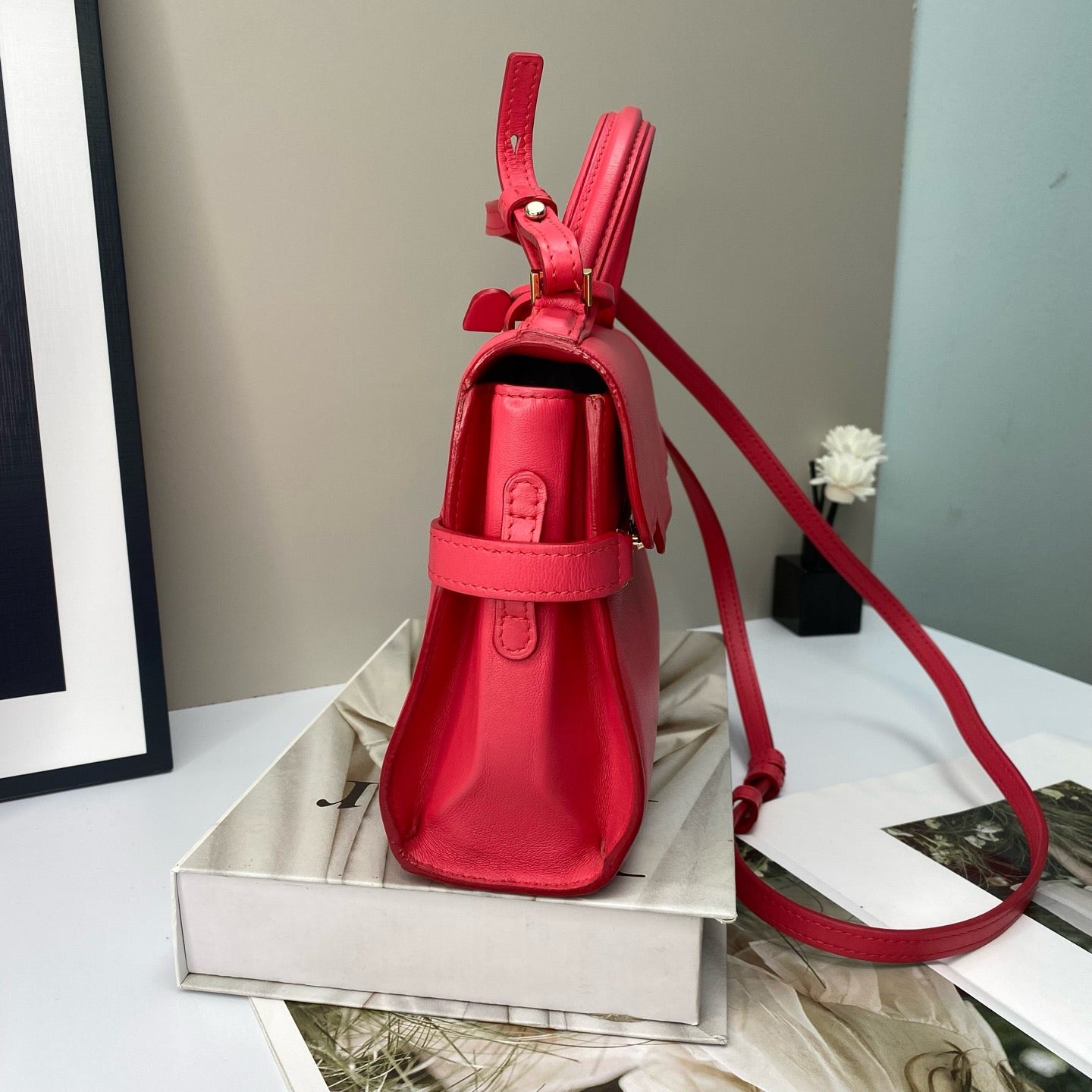 Delvaux - Tempete - Leather - Pink - (Small)