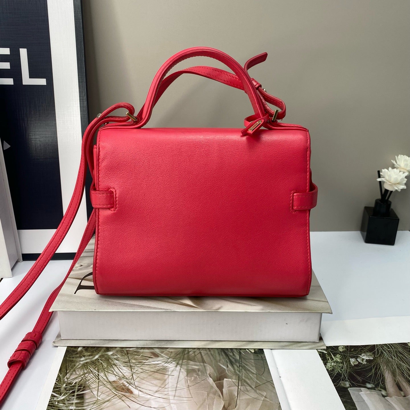 Delvaux - Tempete - Leather - Pink - (Small)
