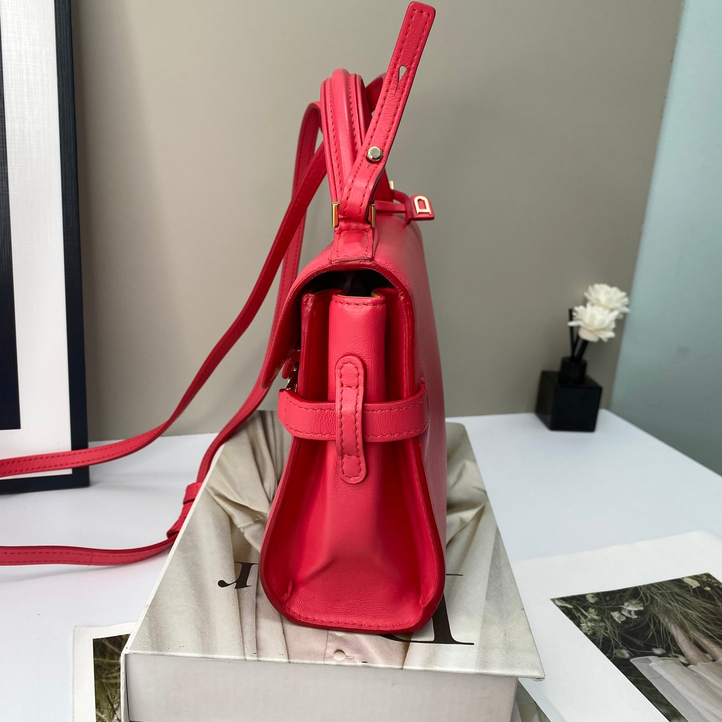 Delvaux - Tempete - Leather - Pink - (Small)