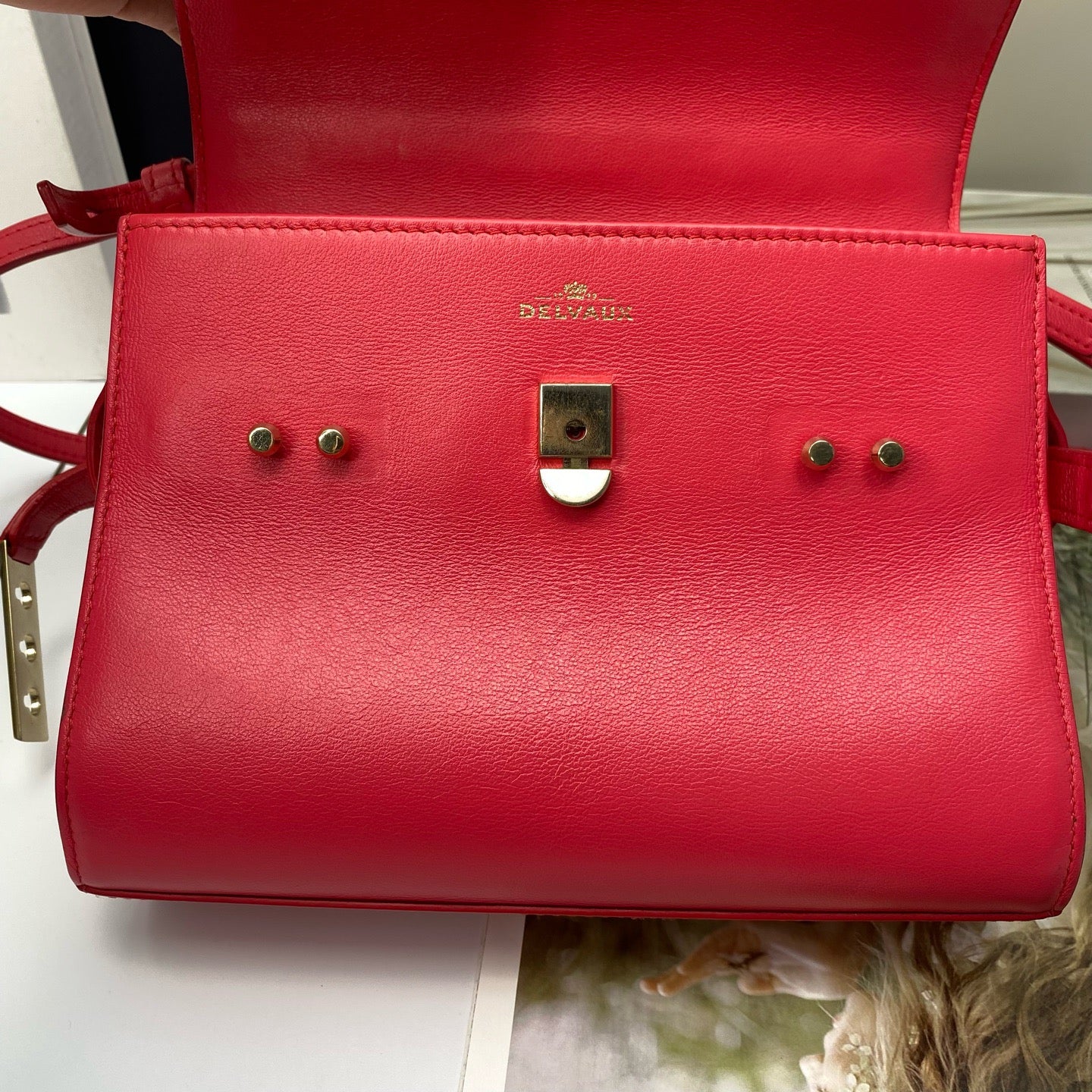 Delvaux - Tempete - Leather - Pink - (Small)