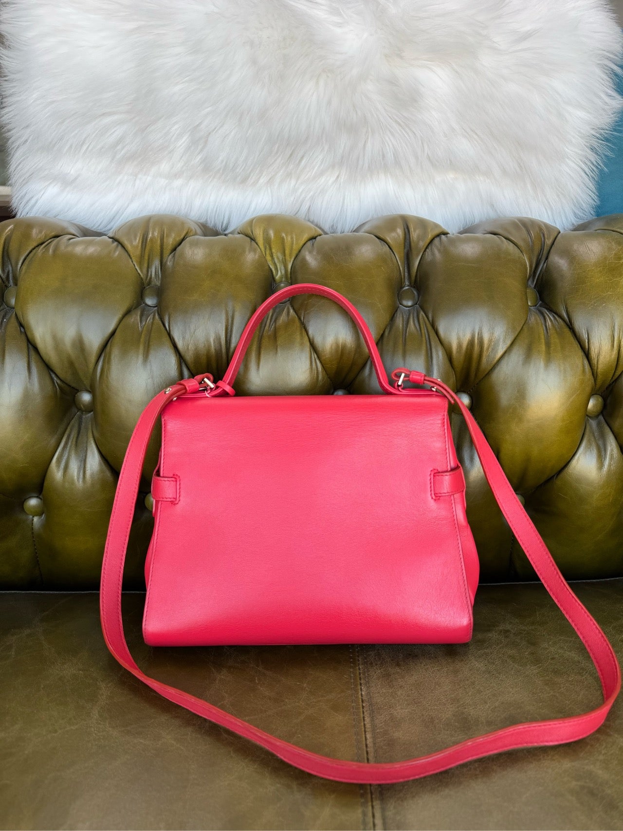 Delvaux - Tempete - Leather - Red - (medium)