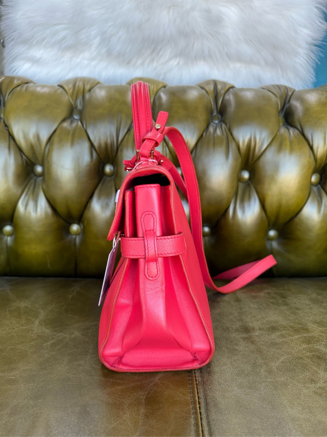 Delvaux - Tempete - Leather - Red - (medium)